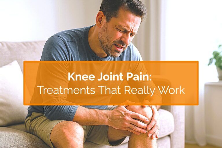 Knee Joint Pain: Treatments That Really Work | Physiomed